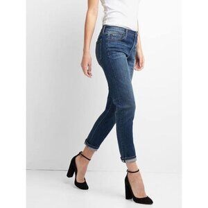 Gap Womens Mid Rise Best Girlfriend Jeans Denim Size 27